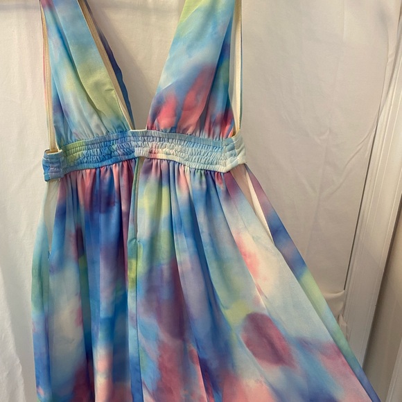 Watercolor Mini Dress - Picture 4 of 6